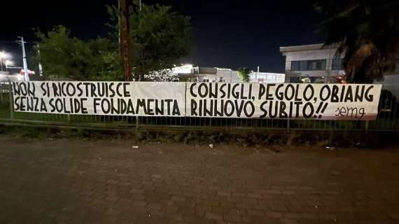 Sassuolo, i tifosi: "Non si ricostruisce senza basi. Consigli, Pegolo e Obiang, rinnovo subito"