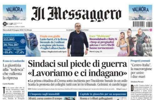 Il Messaggero, Lazio: "Sarri, firmato un biennale da 3 milioni a stagione più bonus"