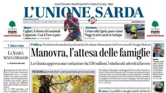 Ai taccuini de L'Unione Sarda parla il doppio ex Copparoni: "Cagliari, con il Toro si può"