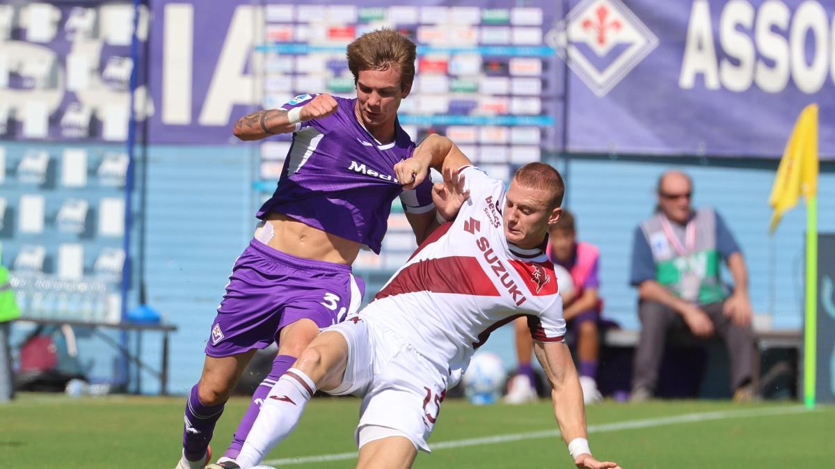 Fiorentina, due occasioni dopo 1' e poco altro. È 0-0 col Torino al 45' in un Franchi che fischia