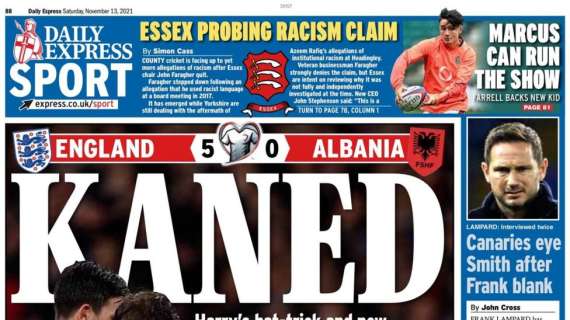 Le aperture in Inghilterra - Kane trascina gli inglesi: Albania travolta. E Southgate attende il rinnovo