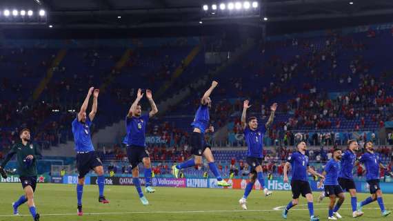 Italia imbattuta in casa da 58 partite, amichevoli escluse: 45 vittorie e 13 pari per gli azzurri