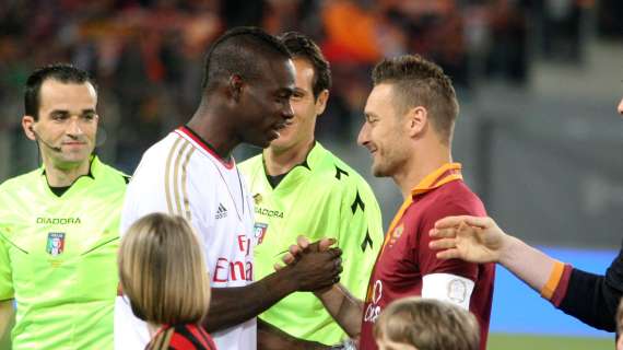 I rimpianti di Totti: "Calcio a Balotelli e sputo a Poulsen. Non capisco ancora perché li ho fatti"