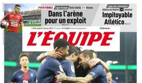 PSG schiacciasassi in Ligue 1. L'Equipe: "Le persone felici"