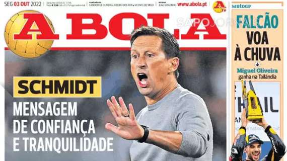 Le aperture portoghesi - Benfica, Schmidt predica calma in vista della sfida col PSG