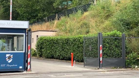 Sampdoria, prima giornata di lavoro al "Mugnaini": test atletici per la squadra di D'Aversa