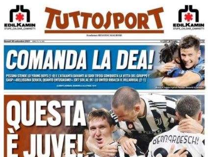 L'apertura di Tuttosport: "Questa è Juve!"