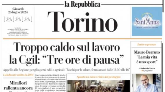 La Repubblica di Torino titola sul calvario di Schuurs: "Torna sotto i ferri, caccia al sostituto"