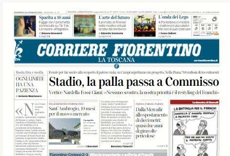 Fiorentina, vittoria fondamentale col Crotone. Corriere Fiorentino: "Sprint salvezza"