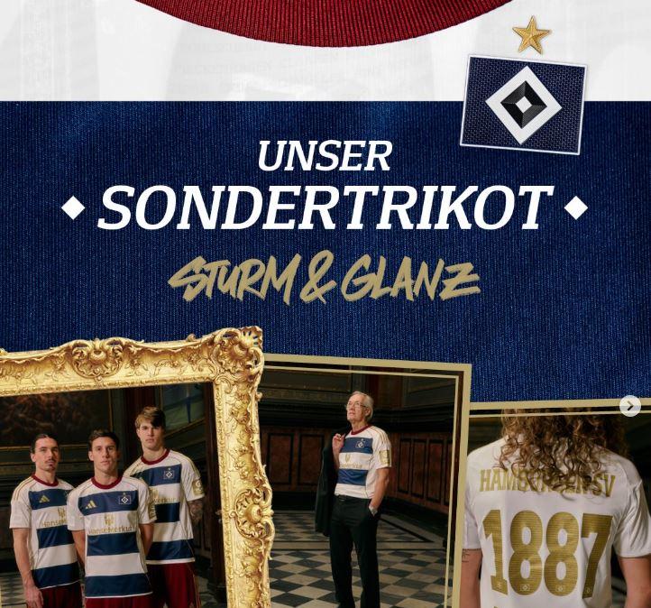 Quanto piace la maglia ‘Sturm und Glanz’ dell’Amburgo: 70mila vendute in sei giorni