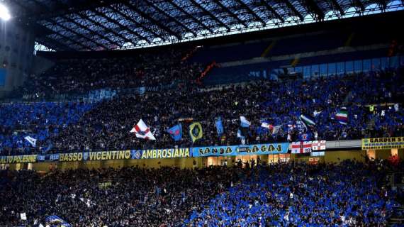 Inter, tifosi con la squadra: a San Siro domenica sera in 70mila