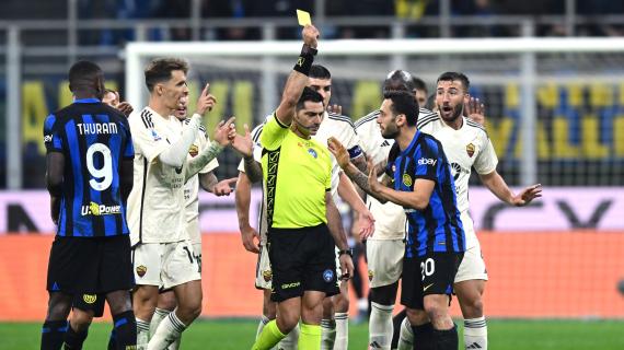 Inter-Roma, la moviola. Per la Gazzetta manca il rosso a Paredes, Corsport critico