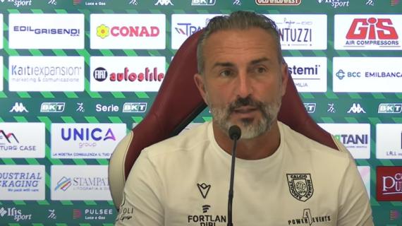 Reggiana, Dionigi: "Siamo in emergenza, ma ci siamo abituati. SudTirol, squadra molto fisica"