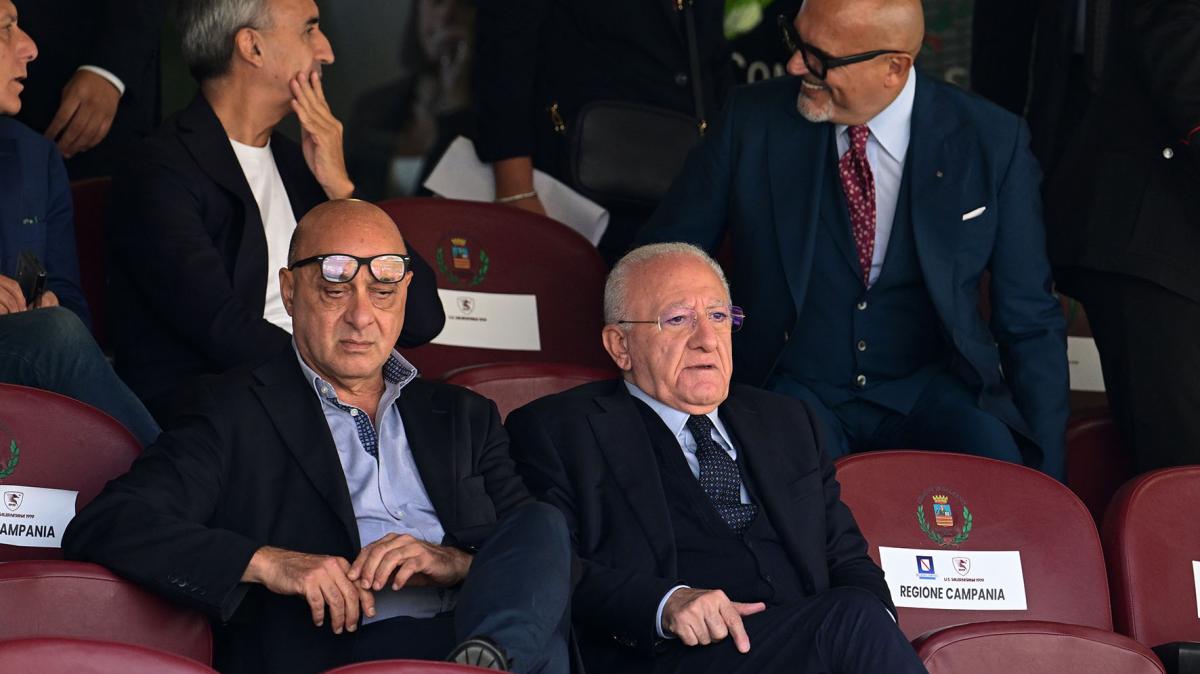 Salernitana, ci siamo per il nuovo Arechi. De Luca: "Entro 10 giorni il via ai lavori"