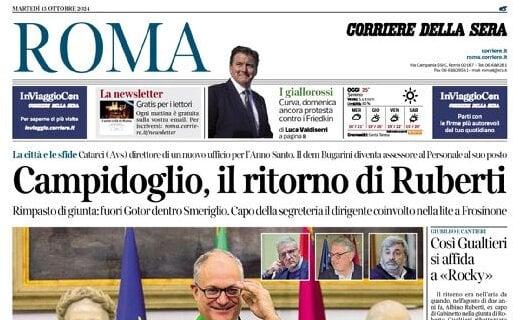 L'ed. romana del CorSera apre sulla Curva Sud: "Domenica ancora protesta contro i Friedkin"