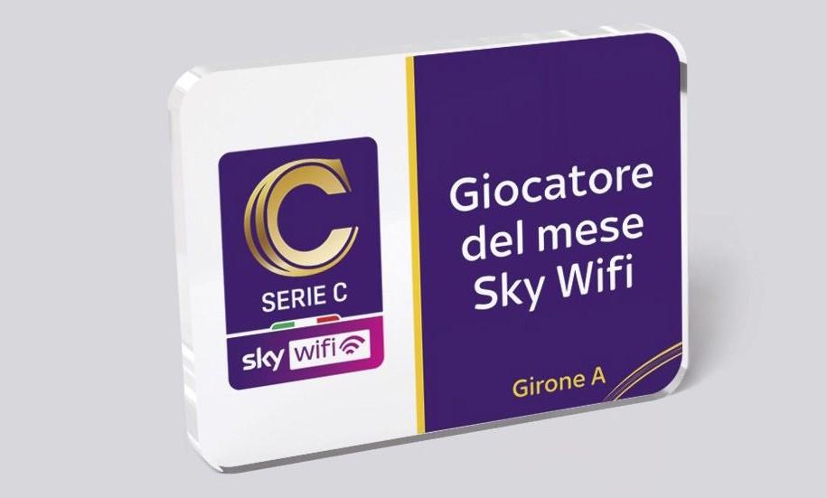 Novità dalla Serie C. A partire da quest'anno nasce il titolo di 'Giocatore del mese Sky Wifi'