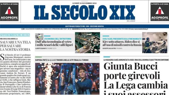 Il Secolo XIX: "Italia ko con la Francia in Nations League, sorride solo Cambiaso"