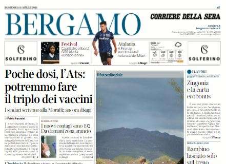 Atalanta, Corriere di Bergamo: "A Firenze per rimettersi nella scia del Milan"