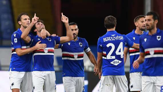 Una Sampdoria da applausi travolge la Lazio: a Marassi finisce 3-0 per i blucerchiati