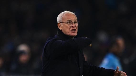 Ranieri: "Ho rischiato Dybala per giocarmi il tutto per tutto. Vi spiego i cambi nell'intervallo"