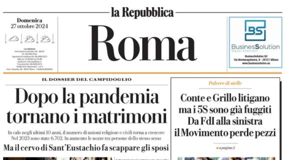 La Repubblica-Roma: "Il futuro di Juric passa da Firenze. Hummels fuori, riecco Dybala"