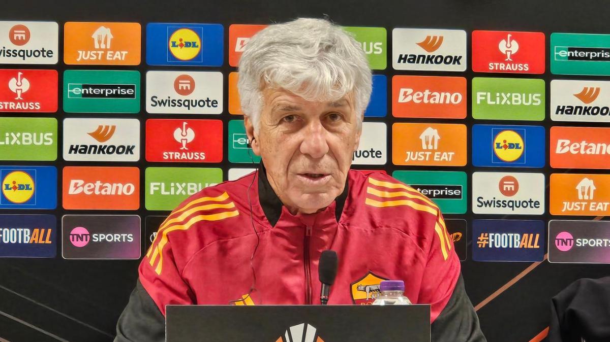 Roma, Gasperini: "Contro i Rangers sarà dura. Turnover? Si riposa a casa"