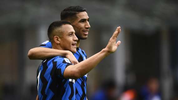 Doppio Sanchez e Gagliardini, l'Inter continua a correre: 3-1 alla Samp al termine dei primi 45'