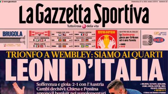 Le principali aperture dei quotidiani italiani e stranieri di domenica 27 giugno 2021