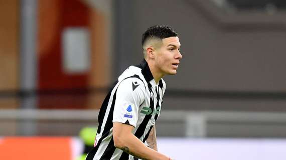 Udinese, distorsione alla caviglia per Perez: a forte rischio per il Napoli 
