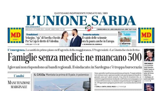 L'Unione Sarda: "Lapadula è rimasto: tante soluzioni per l'attacco di Nicola"