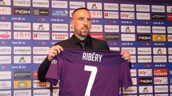 Ribery: "Voglio portare la Fiorentina tra le prime tre in classifica"