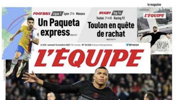 L'Equipe sulla vittoria del PSG: "Rigore generoso assegnato dall'arbitro Var"