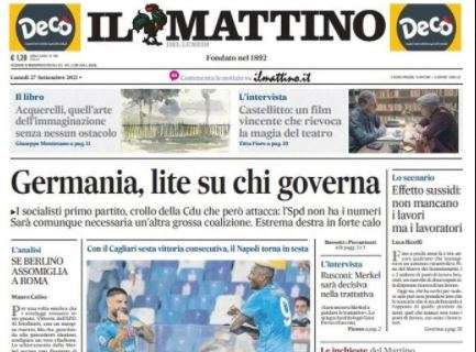 Il Mattino sul Napoli: "Che sballo"