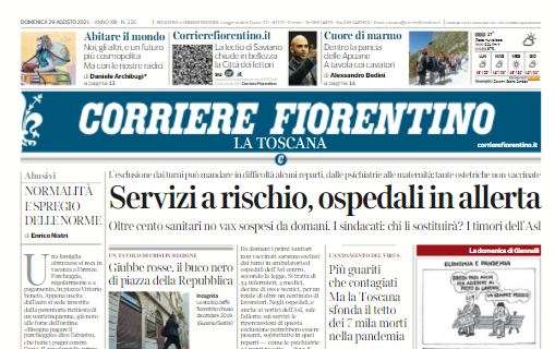 Corriere Fiorentino dopo il successo col Torino: "Nico-Dusan, la Viola va"