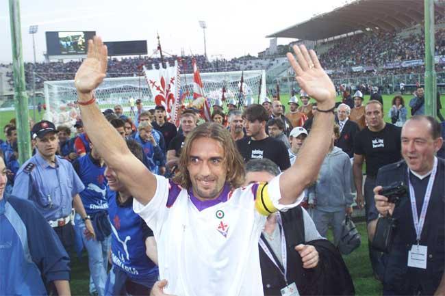 Gabriel Omar Batistuta, corse e mitraglie sotto la Fiesole. Poi lo Scudetto con la Roma
