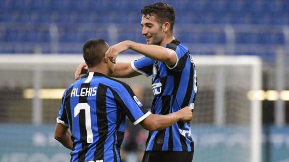 Le pagelle dell'Inter - Si riscattano Young e Gagliardini. Alexis Sanchez un trascinatore