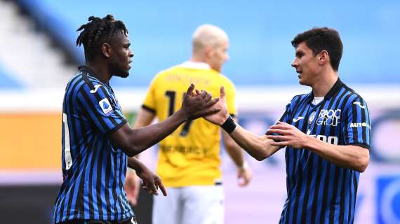 L'Atalanta soffre, ma vince grazie a Muriel e Zapata: contro l'Udinese finisce 3-2