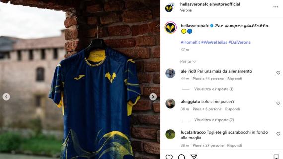 Hellas Verona, svelata la maglia Home 2025-26: silicone tridimensionale per i due mastini
