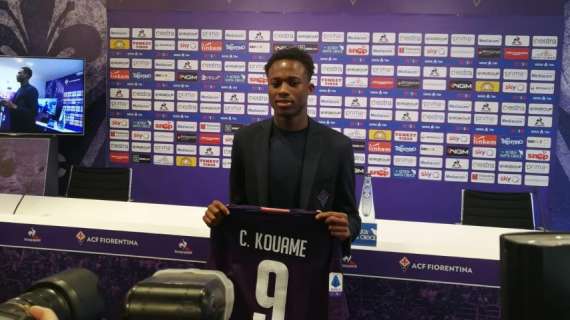 Fiorentina, Kouame: "Sogno la Champions qui. Vogliamo tornare in campo"