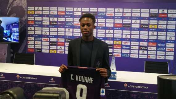 Fiorentina, Kouamé pronto al debutto: "Non vedo l'ora di vestire la mia 9 viola"