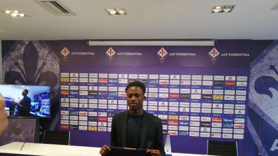 Fiorentina,  Kouamè: "Il destino mi ha portato a Firenze. Un onore giocare con Ribery"