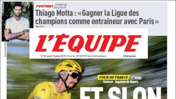 Le aperture in Francia - Thiago Motta e la Champions League