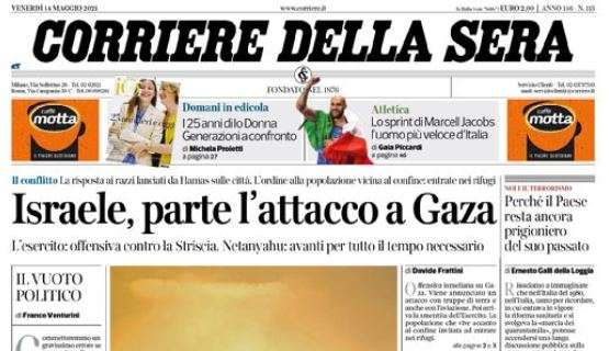 Corriere della Sera prima di Juventus-Inter: "Nelle mani di Conte"