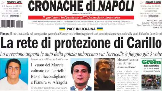 Giuntoli e il grande obiettivo per l'attacco, Cronache di Napoli: "Tutto su Raspadori"