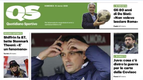 Inter, sfida decisiva in Champions. L'apertura di QS: "Inzaghi: decide tutto il Porto"
