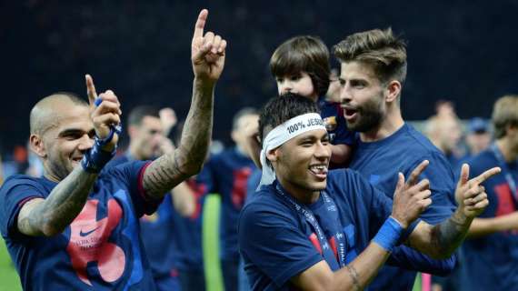 Dani Alves su Neymar: "La sua felicità è a Barcellona"