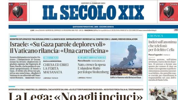 Il Secolo XIX sui rossoblu: "Il Genoa torna a Napoli dopo un anno e mezzo"