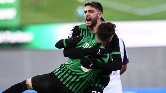 Sassuolo-Fiorentina 3-1, le pagelle: Berardi entra e segna, disastro Pezzella
