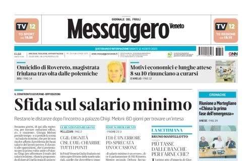 Poker al Catanzaro, Il Messaggero Veneto: "Thauvin scuote l'Udinese"