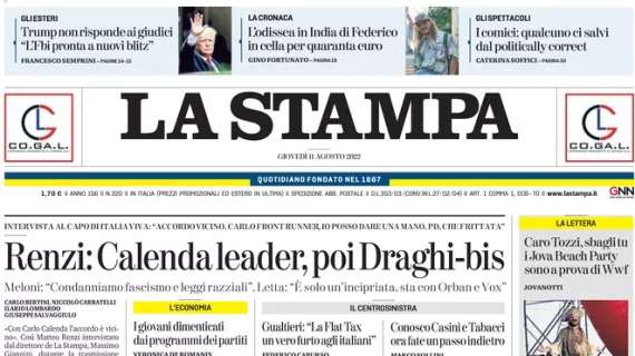 L’apertura de La Stampa sul mercato del Torino dopo i colpi Vlasic e Miranchuk: “Scatenato”